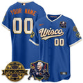Milwaukee Brewers Bob Uecker - 54 SSs for Brewers' Vapor Custom Limited City Connect Jersey - All Stitched