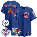 Men Chicago Cubs 150th Anniversary Harry Caray Holy Cow Vapor Premier Limited Jersey - All Stitched V2