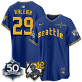 Men Seattle Mariners 2026 Jackie Robinson New Era Vapor Limited Jersey - All Stitched