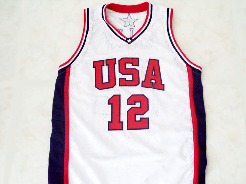 Ray Allen Jersey #12 Team USA Basketball Navy White