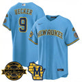 Men Milwaukee Brewers 2026 Limited Jersey - Bob Uecker Patch - All Stitched
