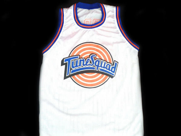 Foghorn Leghorn Jersey #33 Tune Squad Space Jam Basketball White