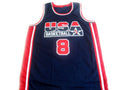Scottie Pippen Jersey #8 Team USA Basketball Navy Blue