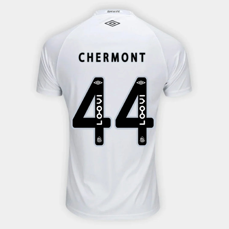 Santos FC CHERMONT 44 Home 2025-26 Jersey – White